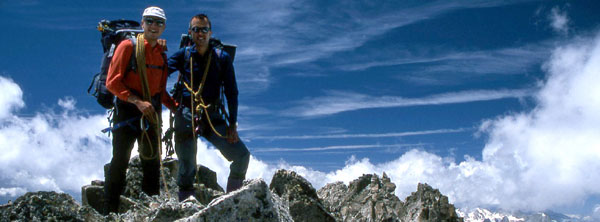 Al cim del pic Del Medio (3346m)